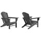 preview thumbnail 63 of 99, POLYTRENDS Altura Outdoor Eco-Friendly All Weather Poly Patio Adirondack Chair (Set of 2)