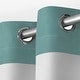 preview thumbnail 33 of 41, ATI Home Indoor/Outdoor Stripe Grommet Top Curtain Panel Pair