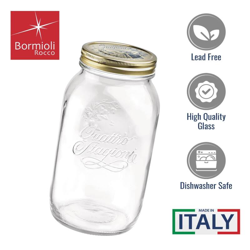 Bormioli Rocco Quattro Stagioni Canister - 50.75 Oz