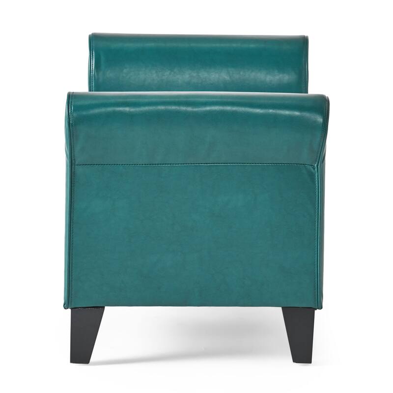 Hayes Armed Storage Bench