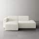 Option BEIGE/SIDE CHAIR&CHAISE