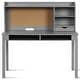 preview thumbnail 21 of 26, Kids Desk and Chair Set Study Writing Desk with Hutch and Bookshelves - 44" x 24" x 43.5" (L x W x H)