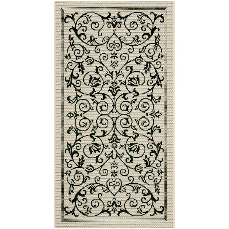 SAFAVIEH Courtyard Clarine Indoor/ Outdoor Waterproof Patio Backyard Rug