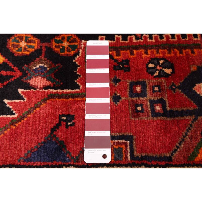 ECARPETGALLERY Hand-knotted Anadol Red Wool Rug - 3'6 x 7'1