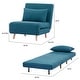 preview thumbnail 47 of 54, Tustin Upholstered Convertible Lounge/ Sleeper Chair