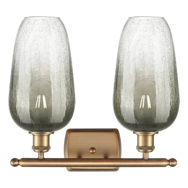 Innovations Lighting Endless Possibilities Ballston - Brookhaven Flute - 2 Light 17" Bath Vanity Light
