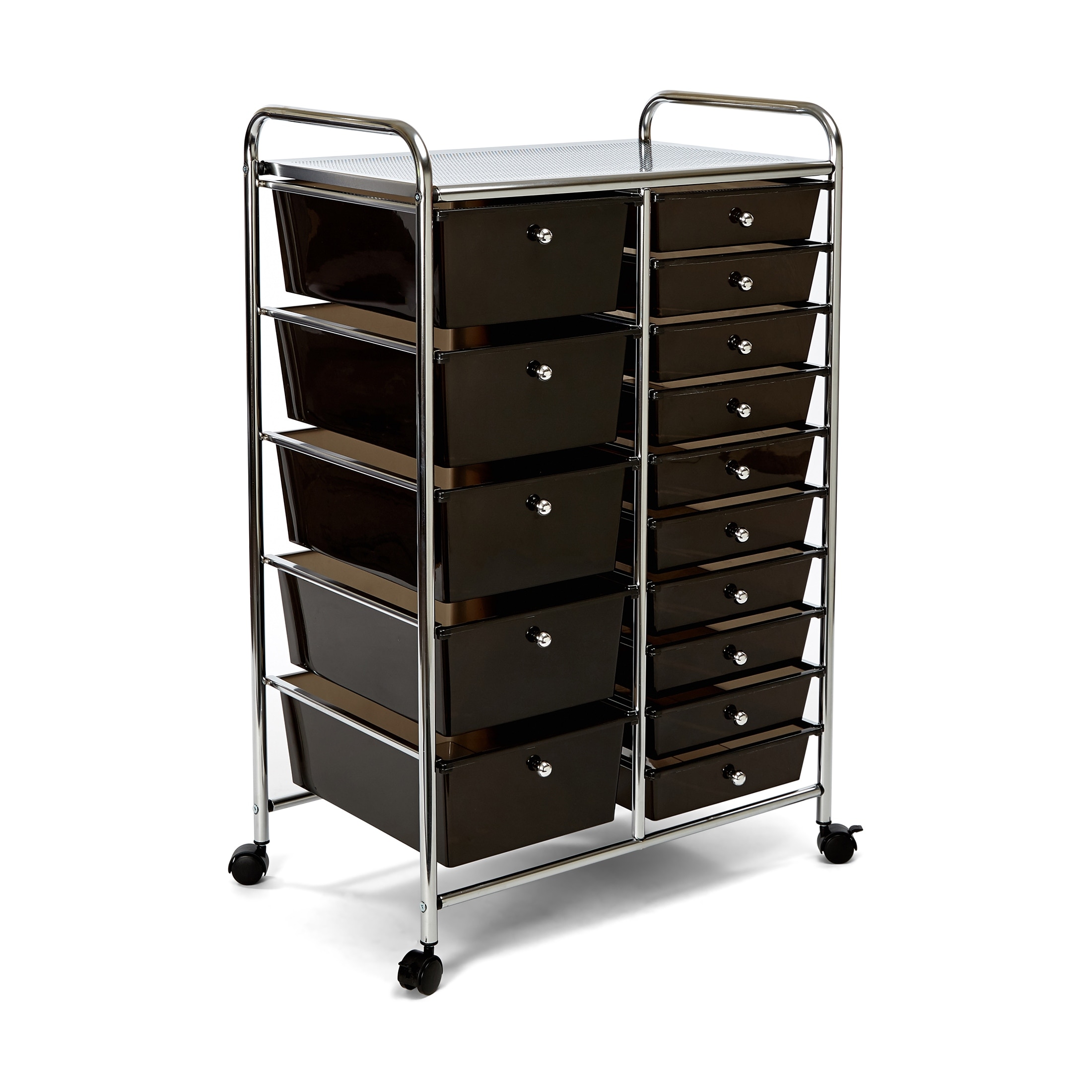 15-drawer Utility Organizer Rolling Cart with Wheels - On Sale - Bed Bath &  Beyond - 30355213