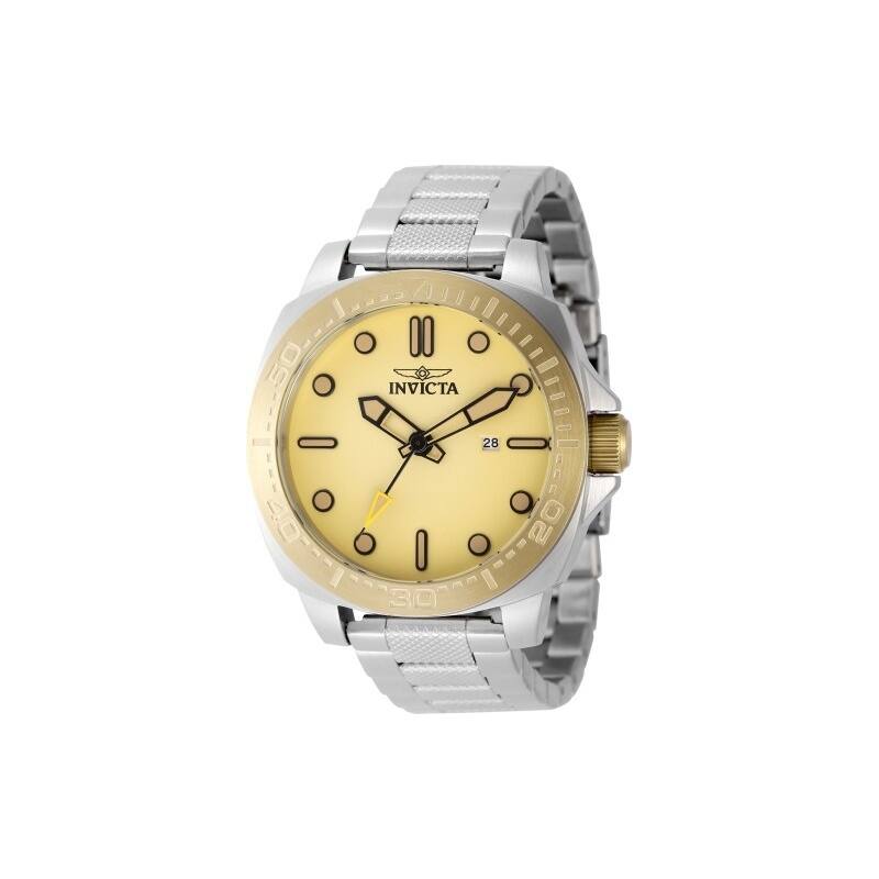 Invicta Men's 49102 Speedway Quartz PC32 Yellow Dial Watch