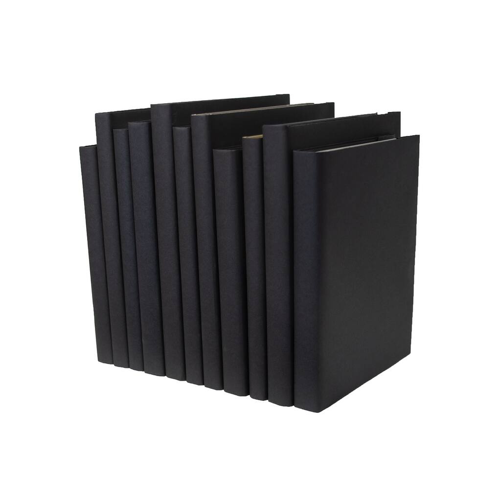 Books Black Decorative Accessories: Onyx Oversized Wrapped ColorPak