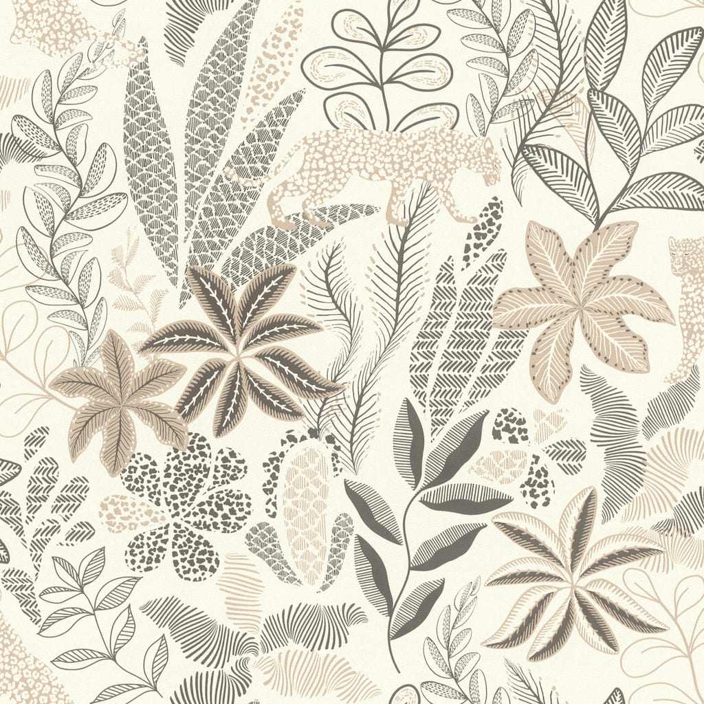 Rasch Alani Neutral Tropical Wallpaper