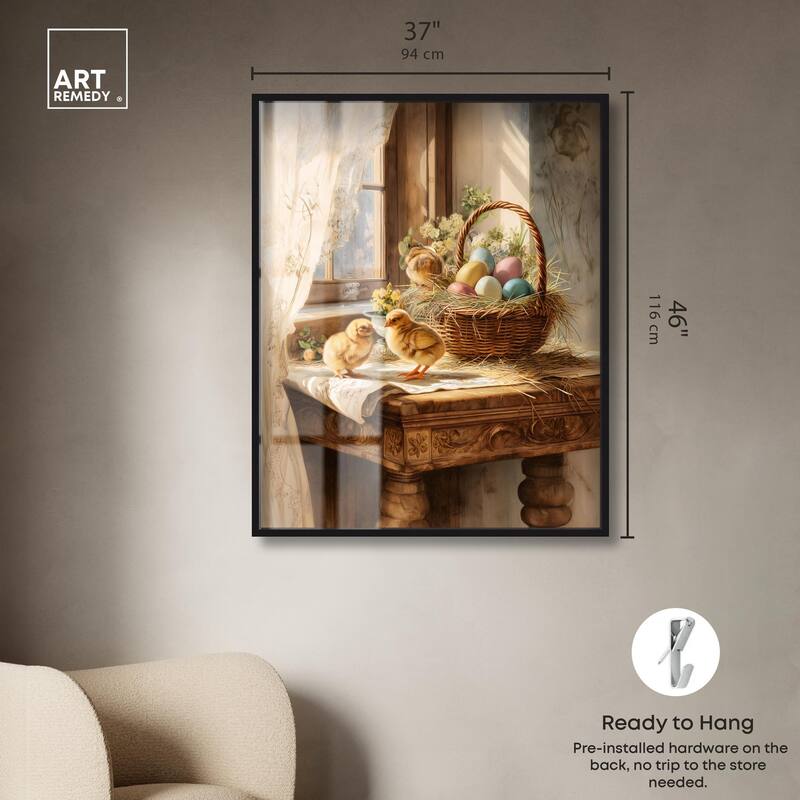 Easter Morn Shadowbox by Art Remedy