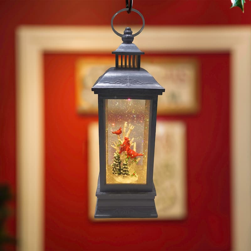 Cardinal Snowglobe with LED and Music - N/A