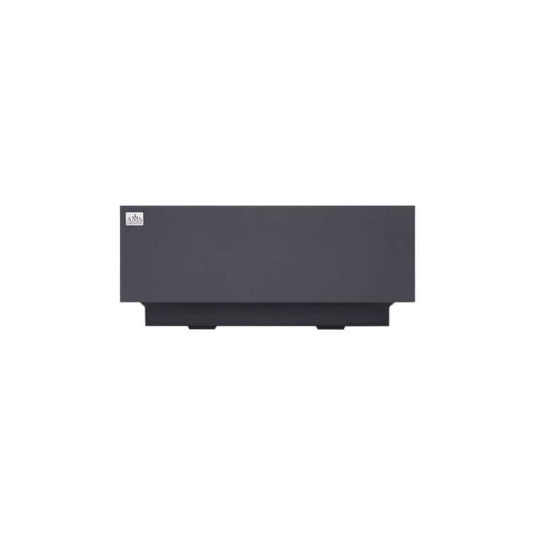Brooklyn 40" Square Concrete Fire Pit Table by AMS Fireplace