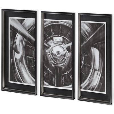 Vintage Propeller I Framed Art Print