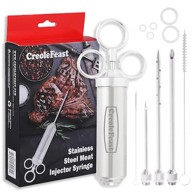 Creole Feast 2-oz Meat Injector Syringe Kit