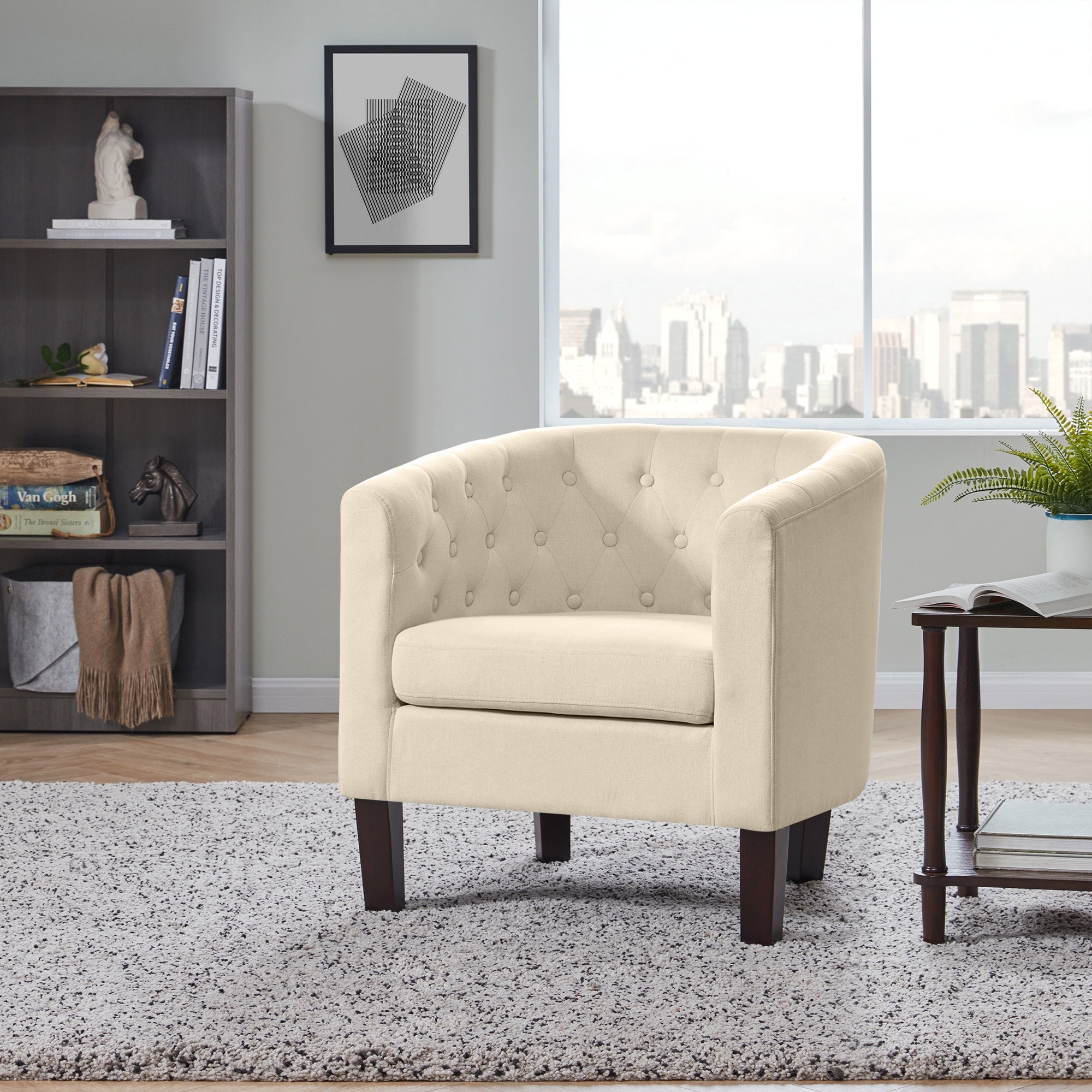 Belleze barrel on sale chair