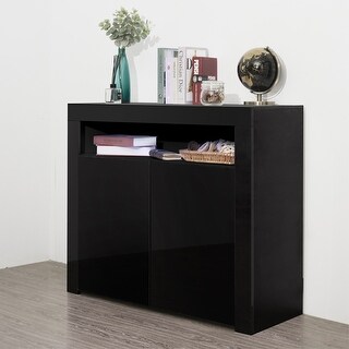 Wooden Storage Display Cabinet TV Stand - Bed Bath & Beyond - 36881387