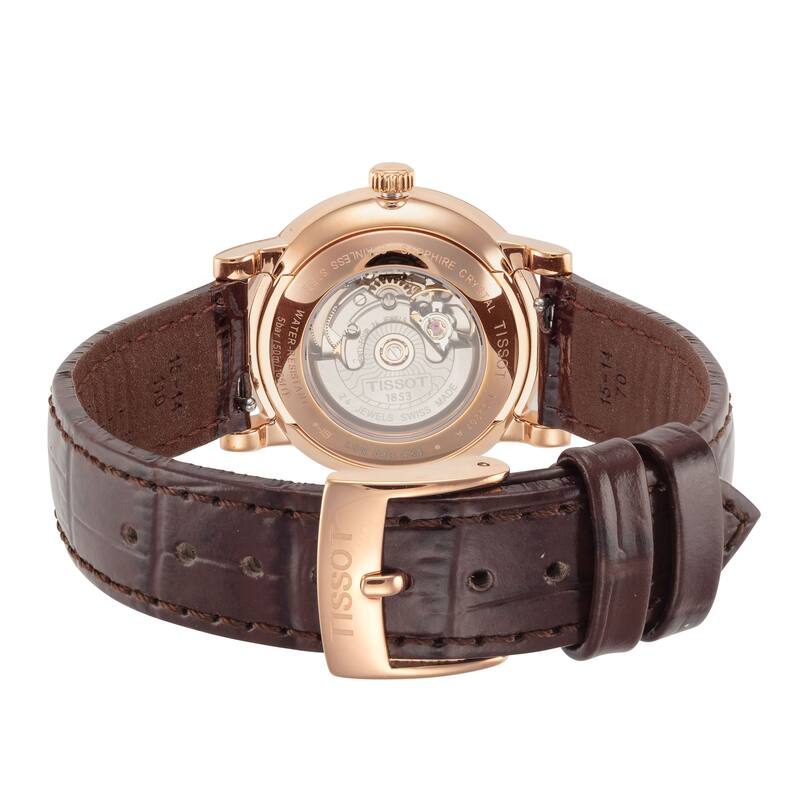 Tissot Women's Carson 30mm Automatic Watch T1222073603100 - Silver - One Size