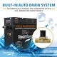 preview thumbnail 8 of 9, Black Series 9KW Steam Bath Generator with Fully Wireless Remote, BLUETOOTH, WIFI, and Auto Drain - 9 KW