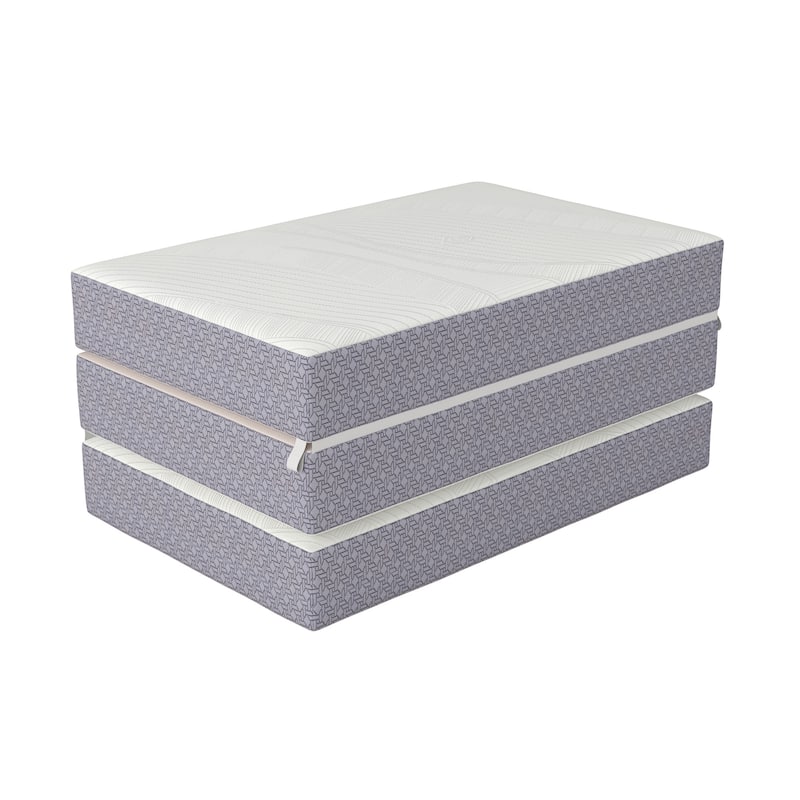 AFI, CoolSoft Size 6" Memory Foam Folding Mattress