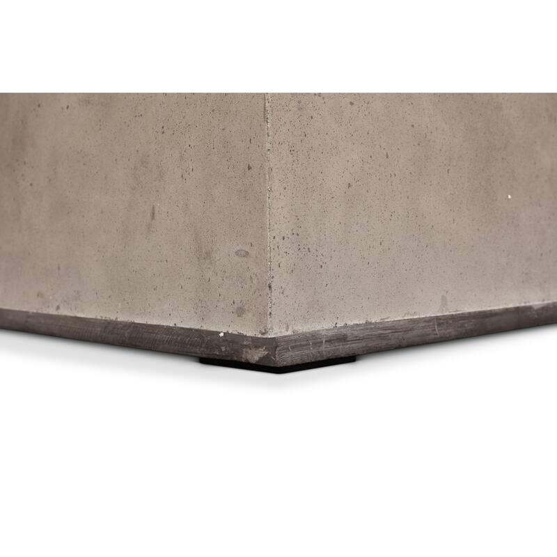Urbia Bloc 40" Square Concrete Coffee Table