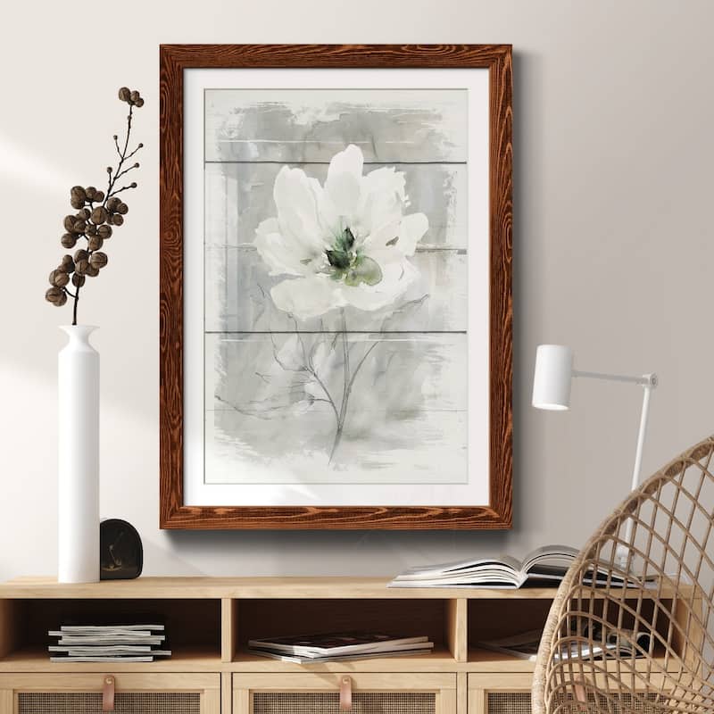 Farmhouse Rose II-Premium Framed Print - Ready to Hang