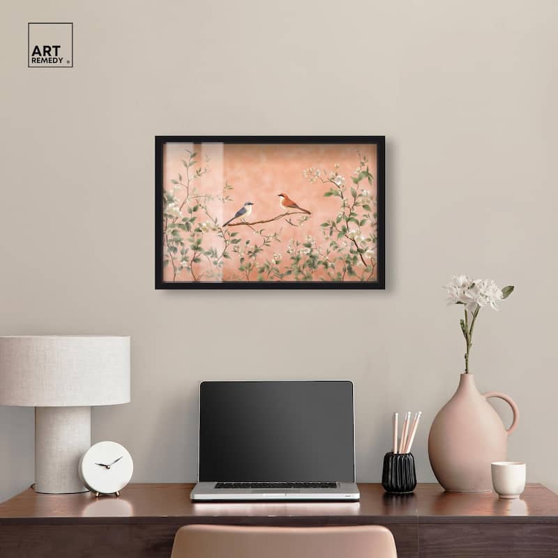 Perch in the Trees Shadowbox by Art Remedy