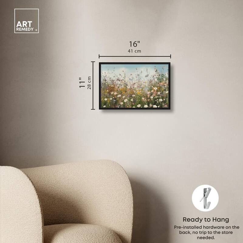 Glimmering Glade Garden III Canvas by Art Remedy