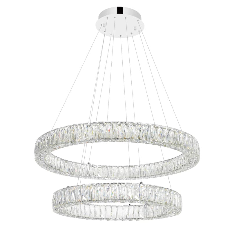 Madeline LED Chandelier With Chrome Finish - Chrome