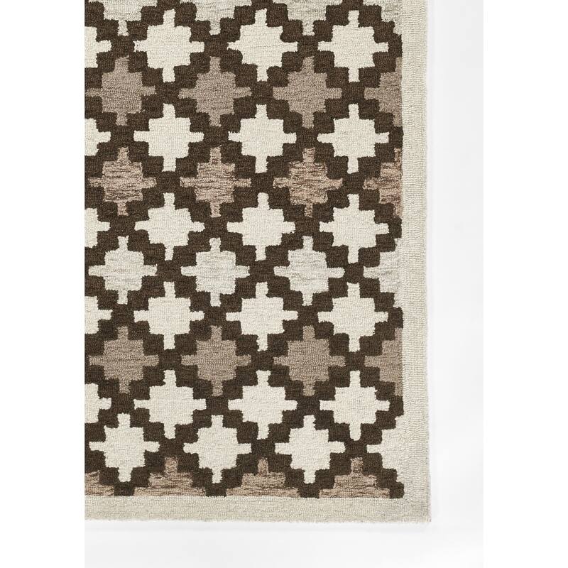 Erin Gates by Momeni Abbott Diamond Trellis Hand Tufted Wool Area Rug