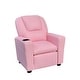 preview thumbnail 9 of 13, Marisa 23"W PU Leather Kids Recliner Chair with Cup Holder