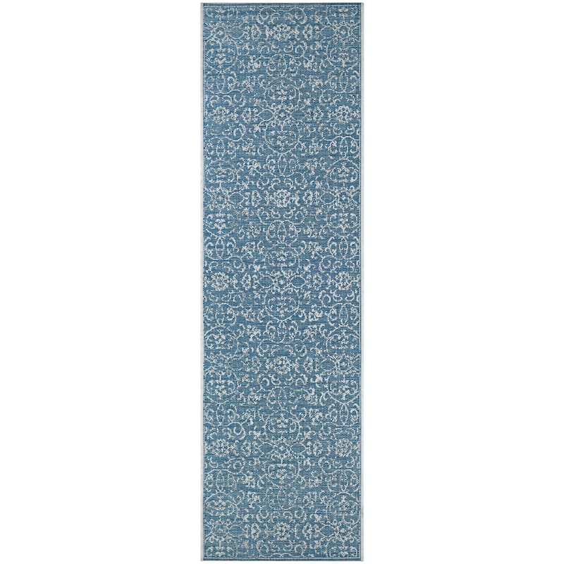 Dream Decor Rugs Carriage House Morning Glory Indoor Outdoor Area Rug