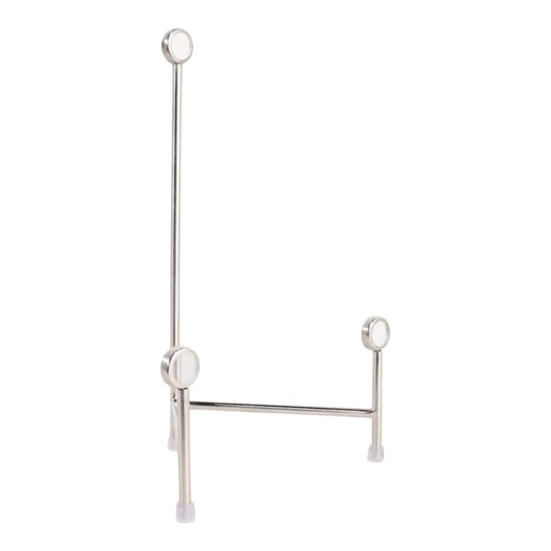 Stylish Metal and Acrylic Easel Stand Decorative Object