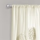 preview thumbnail 27 of 34, Silver Orchid Ince Flora Curtain Panel