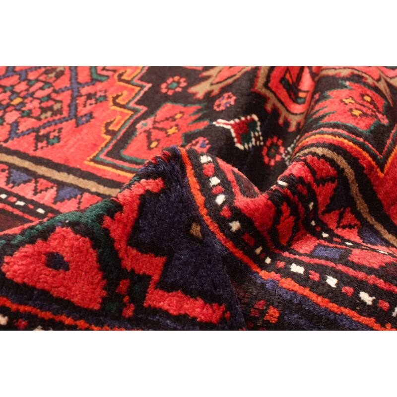 ECARPETGALLERY Hand-knotted Anadol Red Wool Rug - 4'11 x 7'7