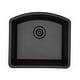 preview thumbnail 3 of 8, Lexicon Platinum 2321D Quartz Composite Single Bowl Kitchen Sink
