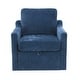 preview thumbnail 10 of 20, GDFStudio - Swivel Chenille Arm Accent Chair