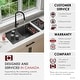 preview thumbnail 11 of 13, STYLISH 33 inch Stainless Steel 16G Workstation Sink Dura-Tek Finish