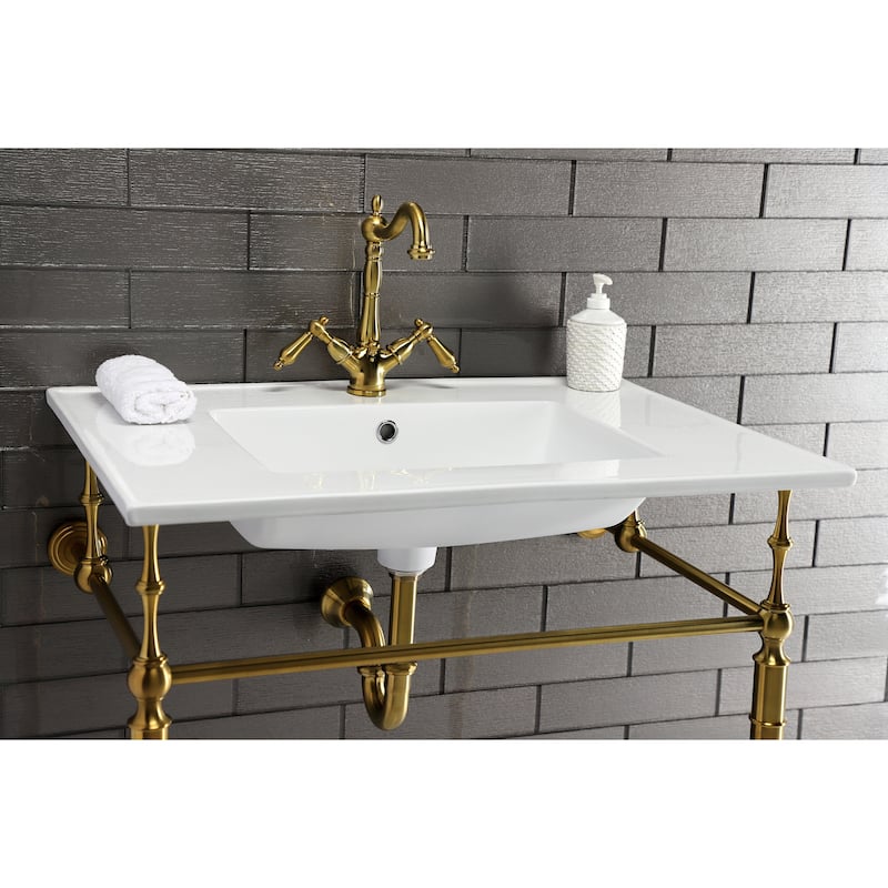 Kingston Brass Edwardian Brass Console Sink Legs