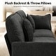 preview thumbnail 46 of 66, MCombo 111.8'' Modular Sectional Sofa Couch with Reversible Ottoman for Living Room, L Shaped Sofa, FSC Certified