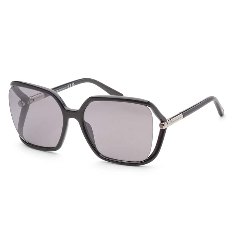 Tom Ford Women's 60mm Shiny Black Sunglasses