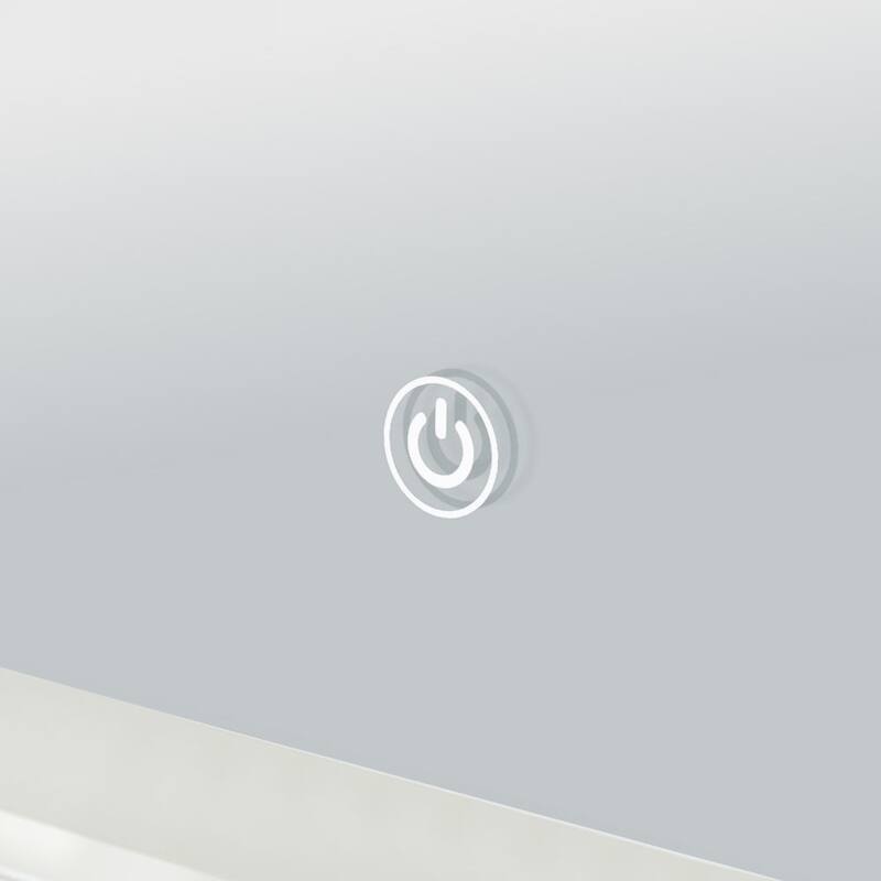 Makeup Vanity Desk with Mirror, Large Capacity Wooden Dresser Table, Dresser Table with Side Storage Rack & 8 Drawers