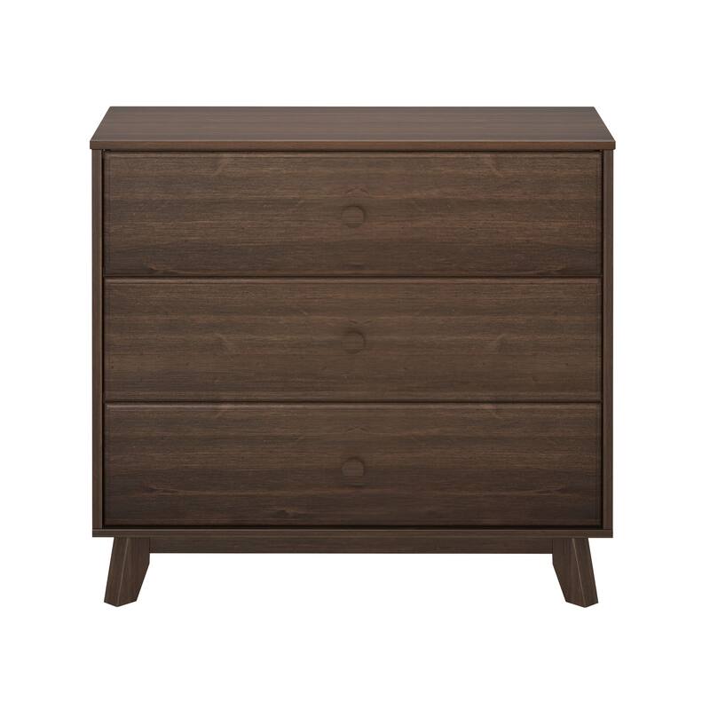 Max and Lily 3-Drawer Solid Wood Dresser