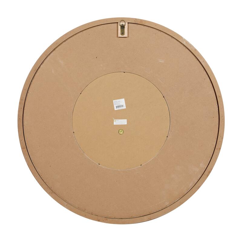 White MDF Farmhouse Wall Mirror 32 x 32 x 2 - 32 x 2 x 32Round