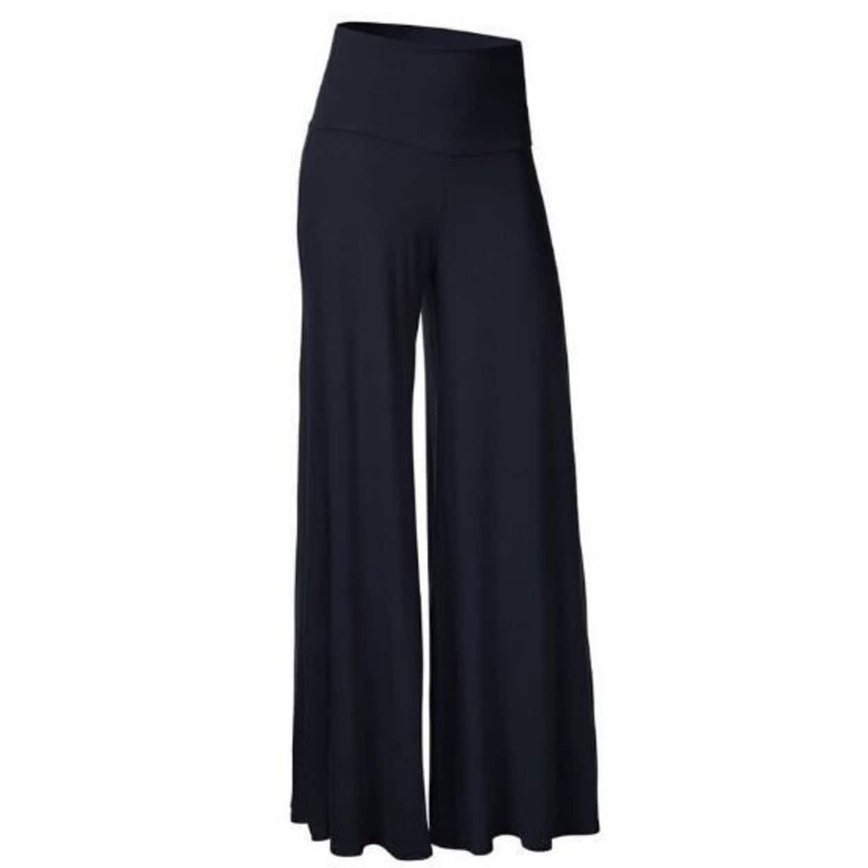 wide leg yoga trousers
