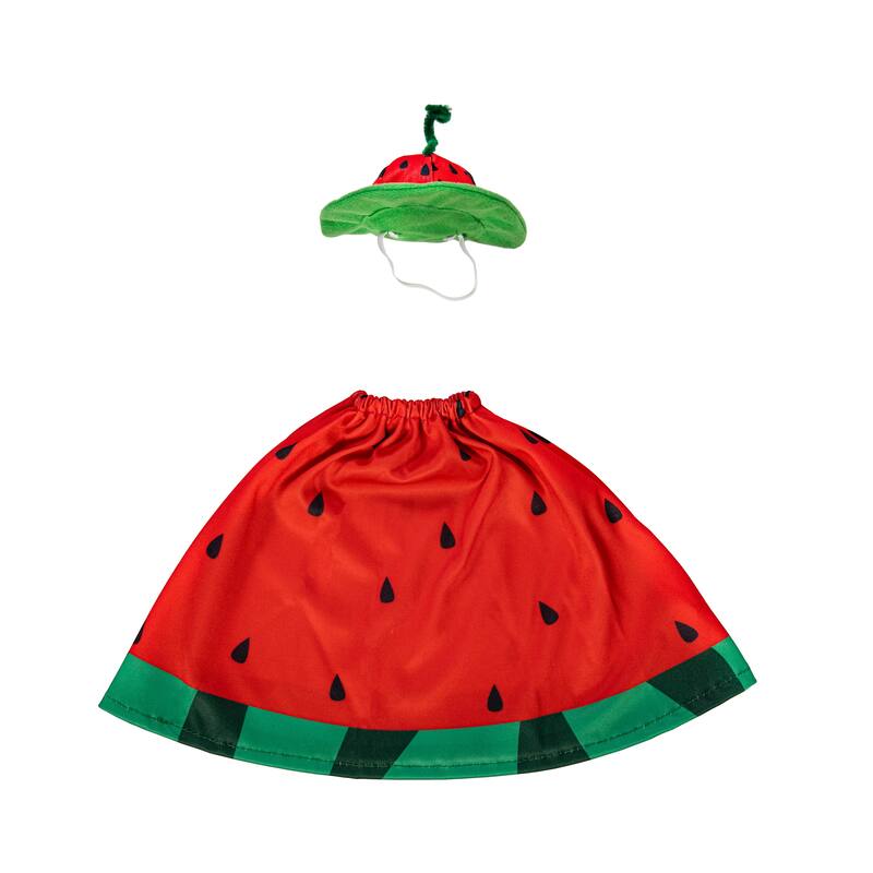 Porch Goose Outfit for Garden Statue - Watermelon Season