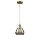 Option Brushed Brass / Light Smoke