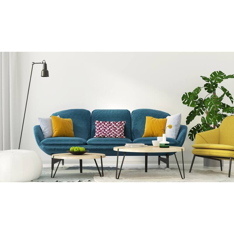 Kaleidoscope Graffiti Accent Pillow