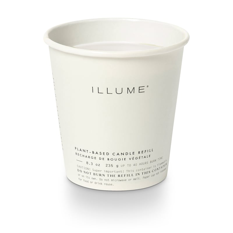 ILLUME Noble Autumn Woodfire Candle - Boxed Glass Refill
