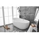 preview thumbnail 43 of 173, Adler Soaking Bathtub in Glossy White